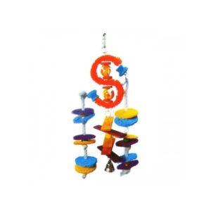 VanPet Hanging Toy For Large Birds With Bells