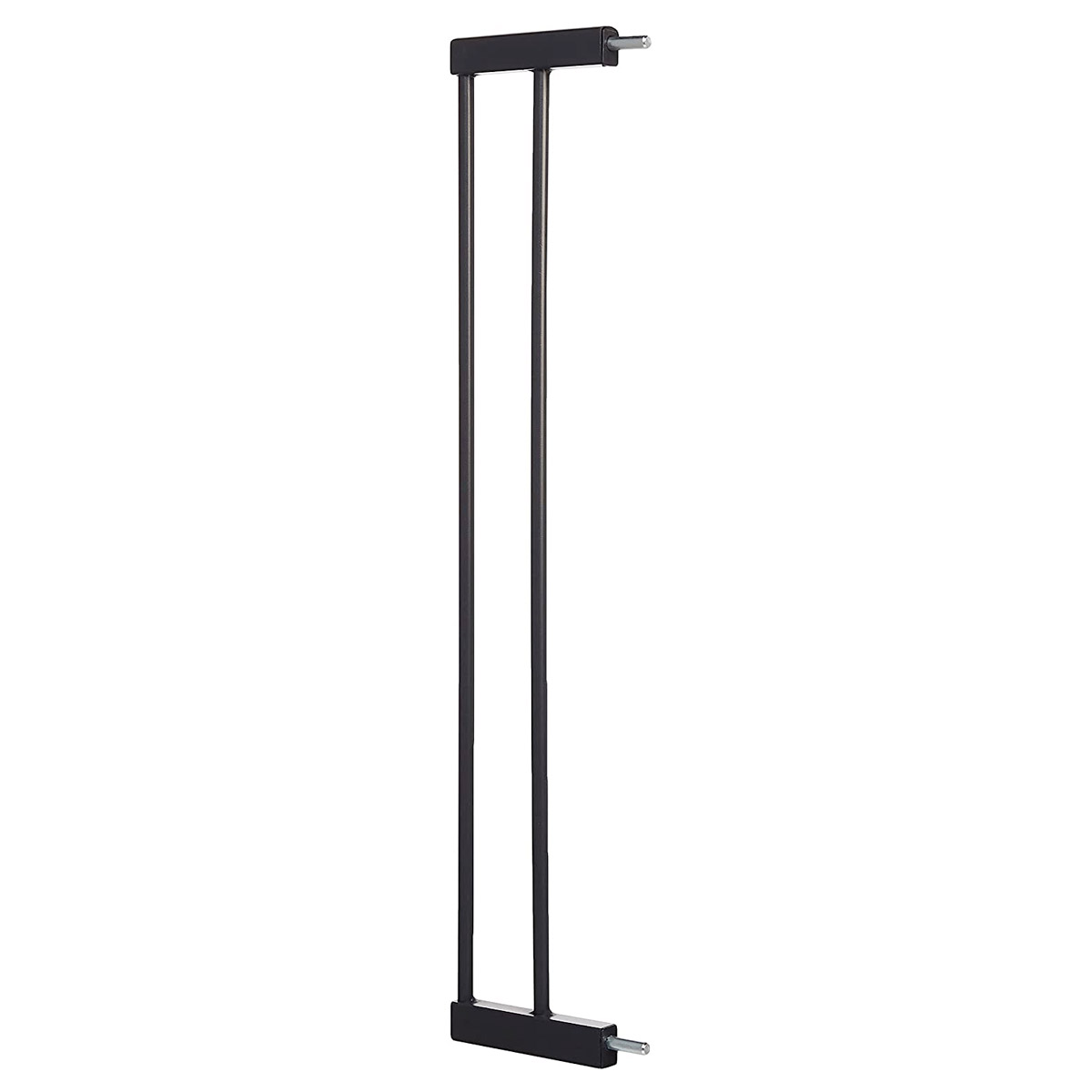 29-Glow-6 Extension for Tall Glow in the Dark Steel Pet Gate (Graphite) - Extension For 29 /(Graphite), 6" - Image 1