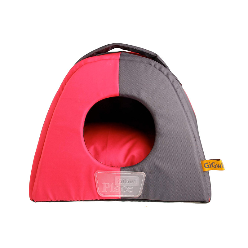 3 Gigwi Place Pet House Canvas - Small, Red Rose - Image 1