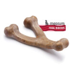 Benebone Puppy Wishbone Dog Chew Toy – Bacon - Image 3