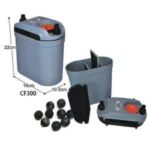 KW Zone Dophin Mini Canister Filter CF300 [Output:410L/H] - Image 4