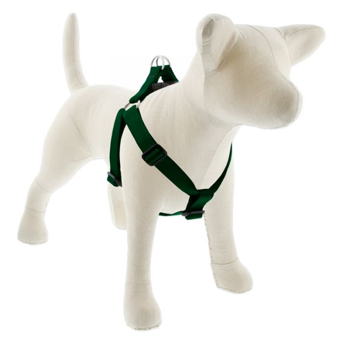 4 Large Dog Basics Step In Harness 1 - 24" -38", Green - Image 1