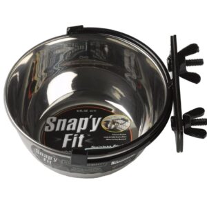 Snapy Fit Stainless Steel Bowl - 10 oz