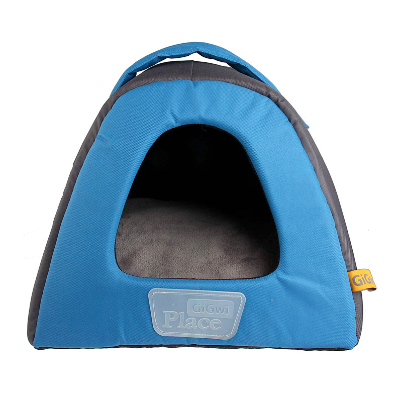 4 Gigwi Place Pet House Canvas - Large, Blue & Gray - Image 1