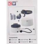KW Zone Mango Pet Water Feeder Fountain With Light And Transformer - Image 4