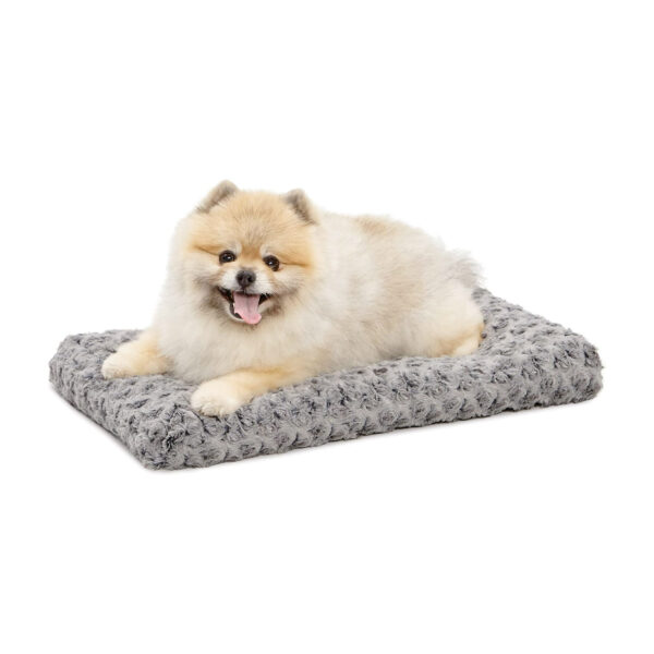 40622-SGB-600x600-1.jpg QuietTime Deluxe Ombr Swirl Pet Bed - Grey, 24 inch - Image 1