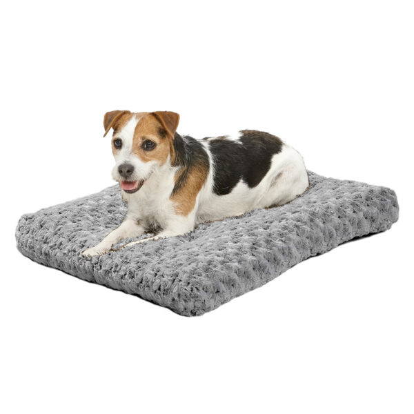 40624-SGB-1-600x600-1.jpg QuietTime Deluxe Ombr Swirl Pet Bed - Grey, 30 inch - Image 1