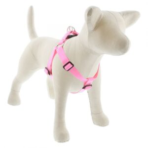Large Dog Basics Step In Harness 1 - 24" -38", Pink