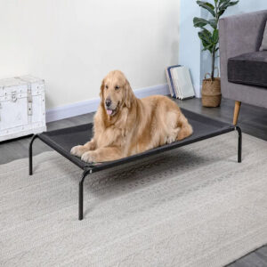 Elevated Cooling Pet Cot Bed (Available in 28? to 55?) - 55"L x 32"W x 8"H