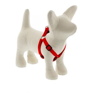 Small Dog Basics Step In Harness 1/2 - 12" -18", Red