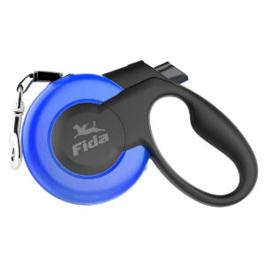 Fida Retractable Dog Leash Heavy Duty (Mars Series) - S (5m / 16ft), Blue