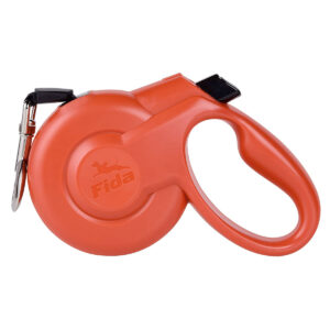 Fida Retractable Dog Leash Heavy Duty (Styleash Series) - XS (3m / 10ft), Red