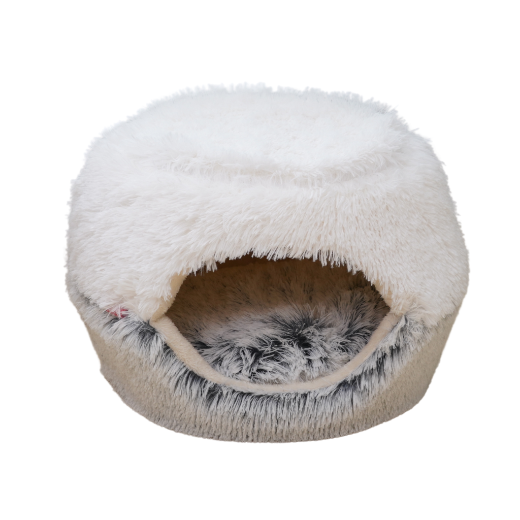 HY05564048-21 Catry Soft Cushion With House Beds Ø38/48x32cm - Image 1