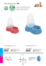 Imac Dea Water/Food Feeder Dispenser 3L - 2nd life (Assorted Colors) - Image 3