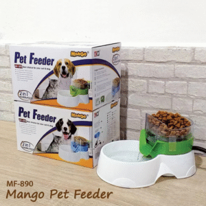 KW Zone Mango Pet Food & Water Feeder (2in1)