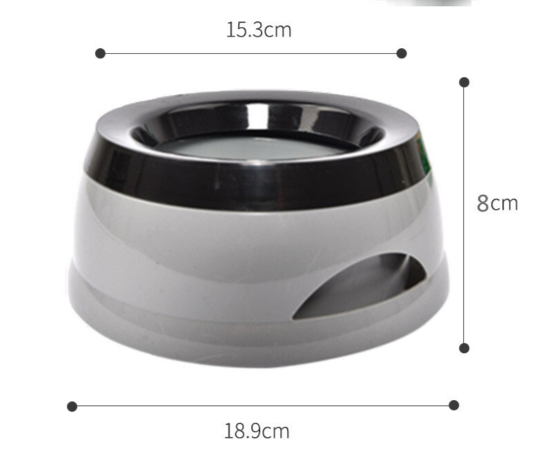 PD-13199 Pado Classic Round Anti Spill Pet Bowl - Image 1