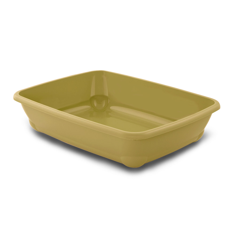 cat-litter-box-birba-Dan Cat Litter box BIRBA - 38 x 31 x 9h (MINI), Dandelion - Image 1