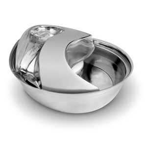 Raindrop Durable Pet Fountain  (Stainless Steel) - 60oz