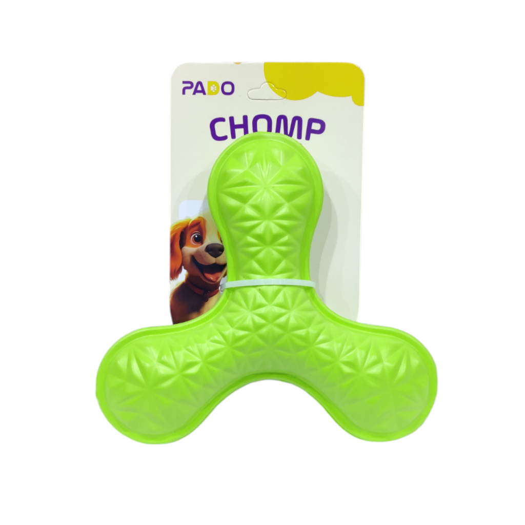10 Pado Chomp Chum Boomerang EVA Toy-9x9x9cm - Image 1