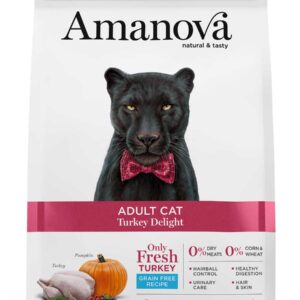 Amanova Grain Free Adult Cat Turkey Delight 1,5kg