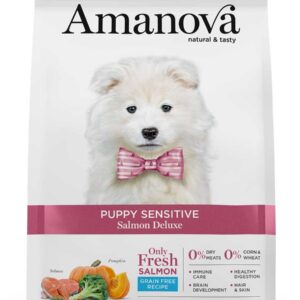 Amanova Grain Free Puppy Sensitive Salmon Deluxe 7kg