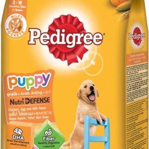 Pedigree Puppy, Dry Food, Nutri Defense Chicken, Egg and Milk Flavor 1.3 kg