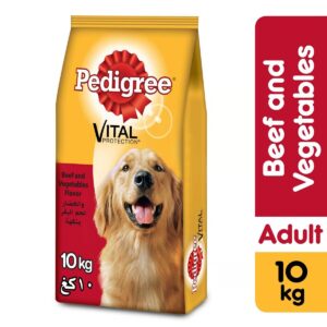 Pedigree Beef & Vegetables, Dry Dog Food (Adult),