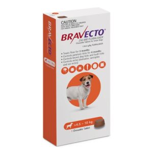 Bravecto for Dogs 4.5 - 10 kg Tablet 250mg