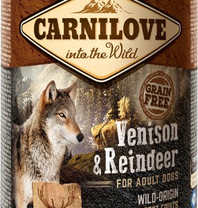 Carnilove Venison & Reindeer for Adult Dogs (Wet Food Cans) 400g