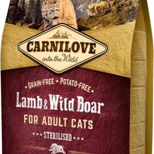 Carnilove Lamb & Wild Boar for Adult Cats 2kg