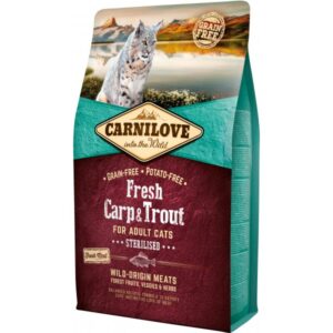 Carnilove Fresh Carp & Trout for Adult Cats 2kg