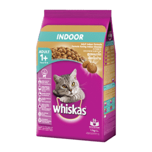 Whiskas Indoor Formula Dry Cat Food (1.1kg)