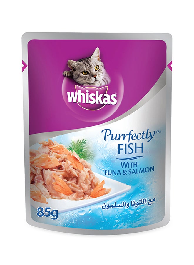 17382272311852785190.jpg Whiskas Purrfectly Tuna&Salmon 85g - Image 1