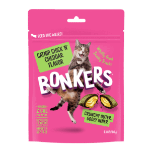 Bonkers Catnip Chicken and Cheddar Flavour Cat Treats