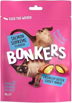 1744103013831360531.jpg Bonkers Salmon Supreme Flavour Cat Treats 85g - 3 oz. - Image 1