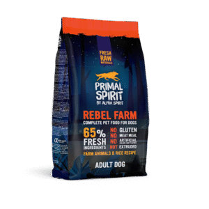 Alpha Spirit Primal - 65% Rebel Farm Dog Food 12 kg