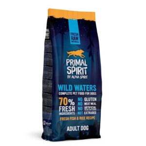 Alpha Spirit Primal - 70% Wild Waters Dog Food 12 kg