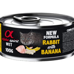 Alpha Spirit Wet Food for Cats RABBIT 100g