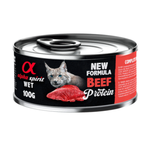 Alpha Spirit Wet Food for Cats BEEF 100g