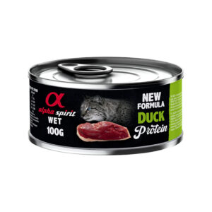 Alpha Spirit Wet Food for Cats DUCK 100g