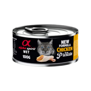 Alpha Spirit Wet Food for Cats CHICKEN 100g