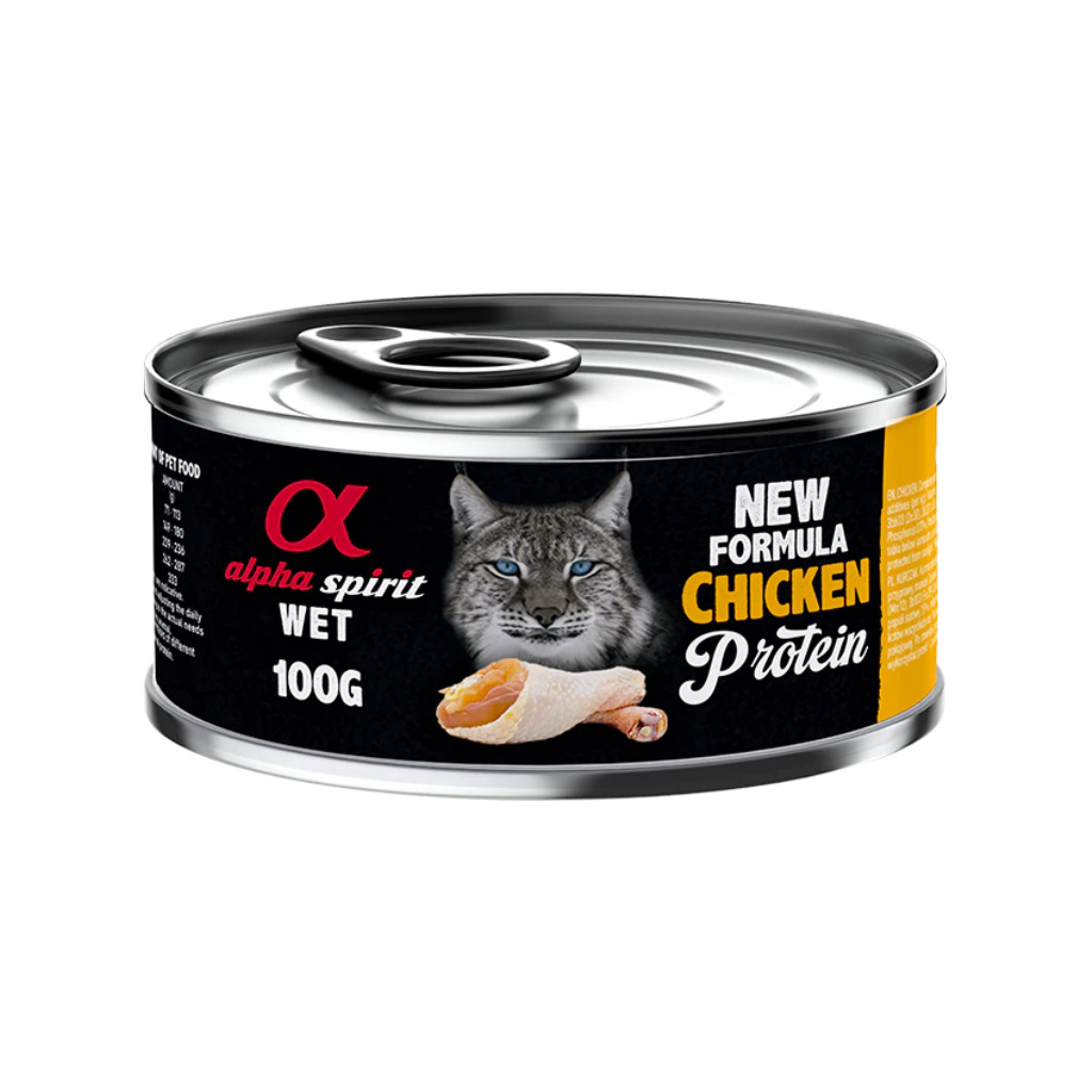 1744725397264931746.jpg Alpha Spirit Wet Food for Cats CHICKEN 100g - Image 1