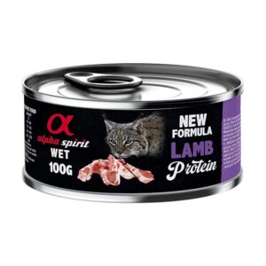 Alpha Spirit Wet Food for Cats LAMB 100g