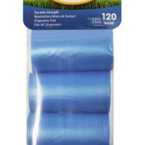Four Paws Wee-Wee Outdoor Odor Control Heavy Duty Waste Bags Refill, 120 Count 9 x 12