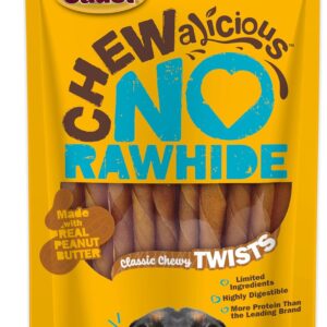 Cadet 15 pk ChewaliciousÂ® Classic Chewy Twists - Peanut Butter Flavor Dog Treats & Chews