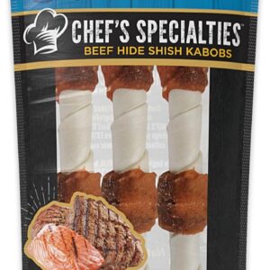Cadet 3 pk Large Kabobs Grilled Surf & Turf Flavor Dog Treats & Chews