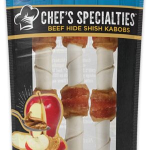 Cadet 3 pk Large Kabobs Apple Peanut Butter Delight Dog Treats & Chews