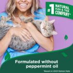 Vet’s Best Flea and Tick Cat Easy Spray – Cotton Spice Scent, 14 oz. - Image 3
