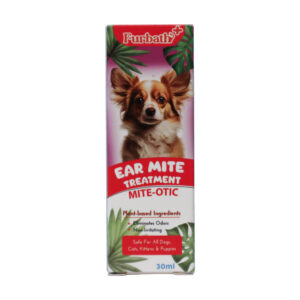 Furbath+ Ear Mite Treatment for Dogs and Cats - 30ml