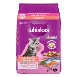 Whiskas Mother and Kitten Tuna and Salmon Flavour Dry Food (1.1kg)